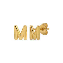 Load image into Gallery viewer, Assorted Initial Studs on Velvet
