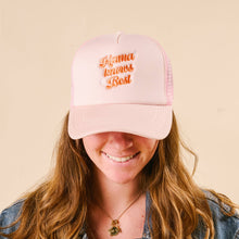 Load image into Gallery viewer, Trucker Hat-Mama Knows Best
