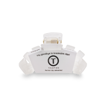 Load image into Gallery viewer, Classic Hair Clip | Tiny | Coconut White
