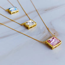 Load image into Gallery viewer, Sweet Square Pendant Necklace
