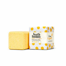 Load image into Gallery viewer, Lemon Bath Bomb- Limoncello- Moisturizing Fizz
