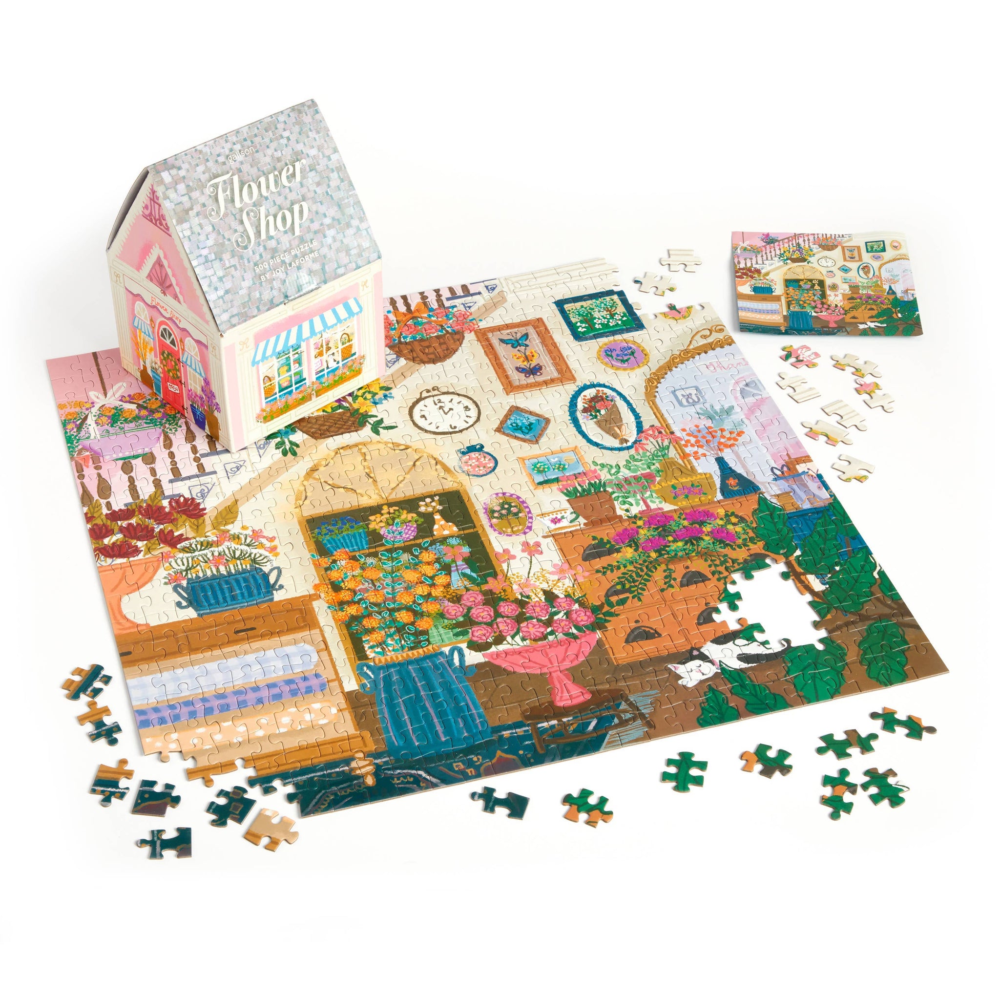 Joy Laforme Flower Shop 500 Piece House Puzzle – Eden's Flower