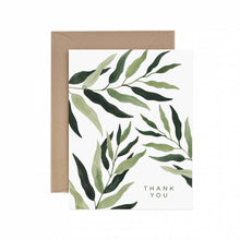 Load image into Gallery viewer, Eucalyptus Thank You Greeting Card
