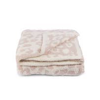 Load image into Gallery viewer, Luxe Leopard Throw Blanket - Stone Leopard
