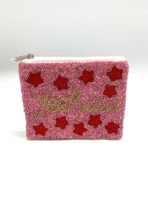 Load image into Gallery viewer, YEEHAW Star Beaded Coin Purse LAC-CP-1023
