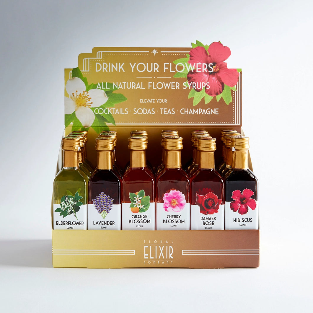 Drink Your Flowers! Flower Elixir Syrups.