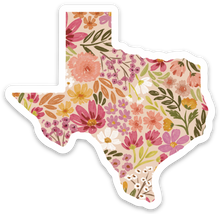 Load image into Gallery viewer, Texas State Floral Sticker 3x3in.
