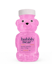 Load image into Gallery viewer, Fruity Scented Body Wash - Pink Bear Bottle
