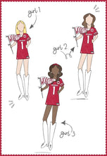 Load image into Gallery viewer, Arkansas Girls Acrylic Shelfie | Art Block Dorm Decor

