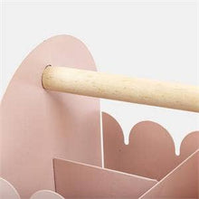 Load image into Gallery viewer, Metal Pink Wiggle Edge Caddy
