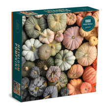 Load image into Gallery viewer, Heirloom Pumpkins 1000 Piece Puzzle in Square Box
