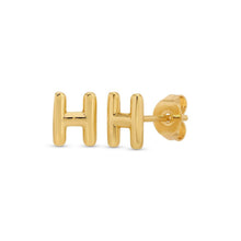 Load image into Gallery viewer, Assorted Initial Studs on Velvet
