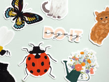 Load image into Gallery viewer, Orange Tabby Cat Kitten Sticker
