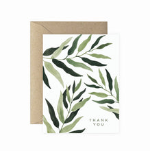 Load image into Gallery viewer, Eucalyptus Thank You Greeting Card
