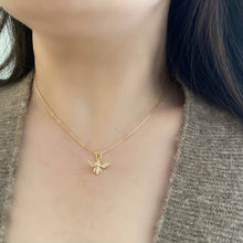 Load image into Gallery viewer, Honey Bee Queen Bee Pendant Charm chain necklace 
