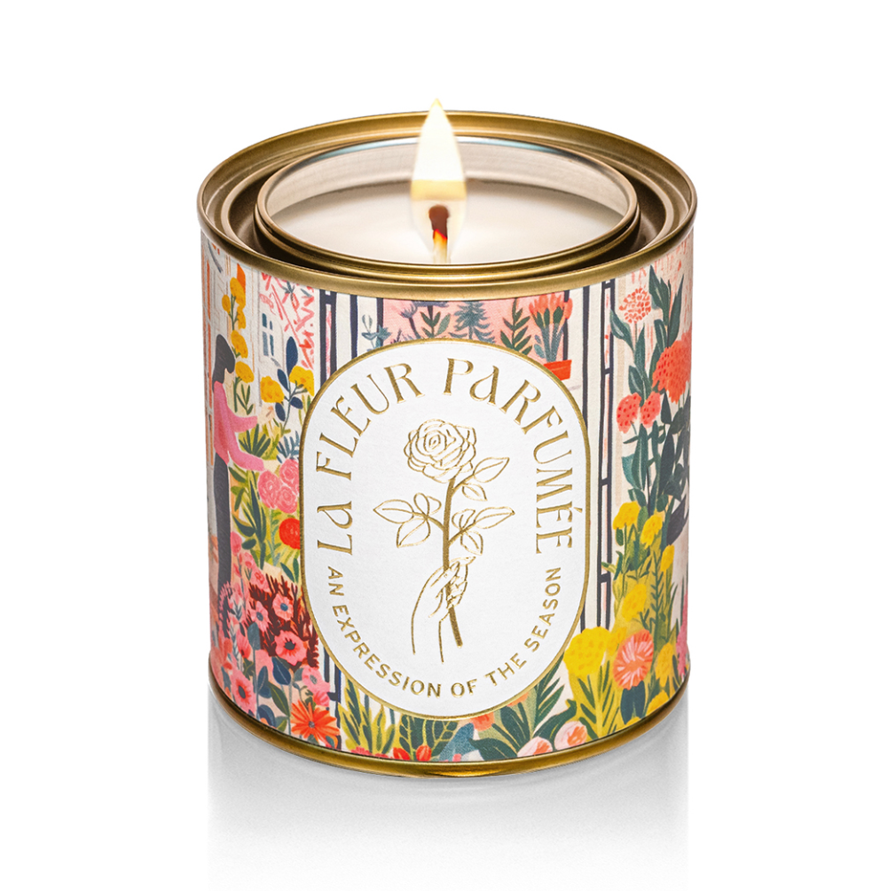 La Fleur West Village Tin Candle