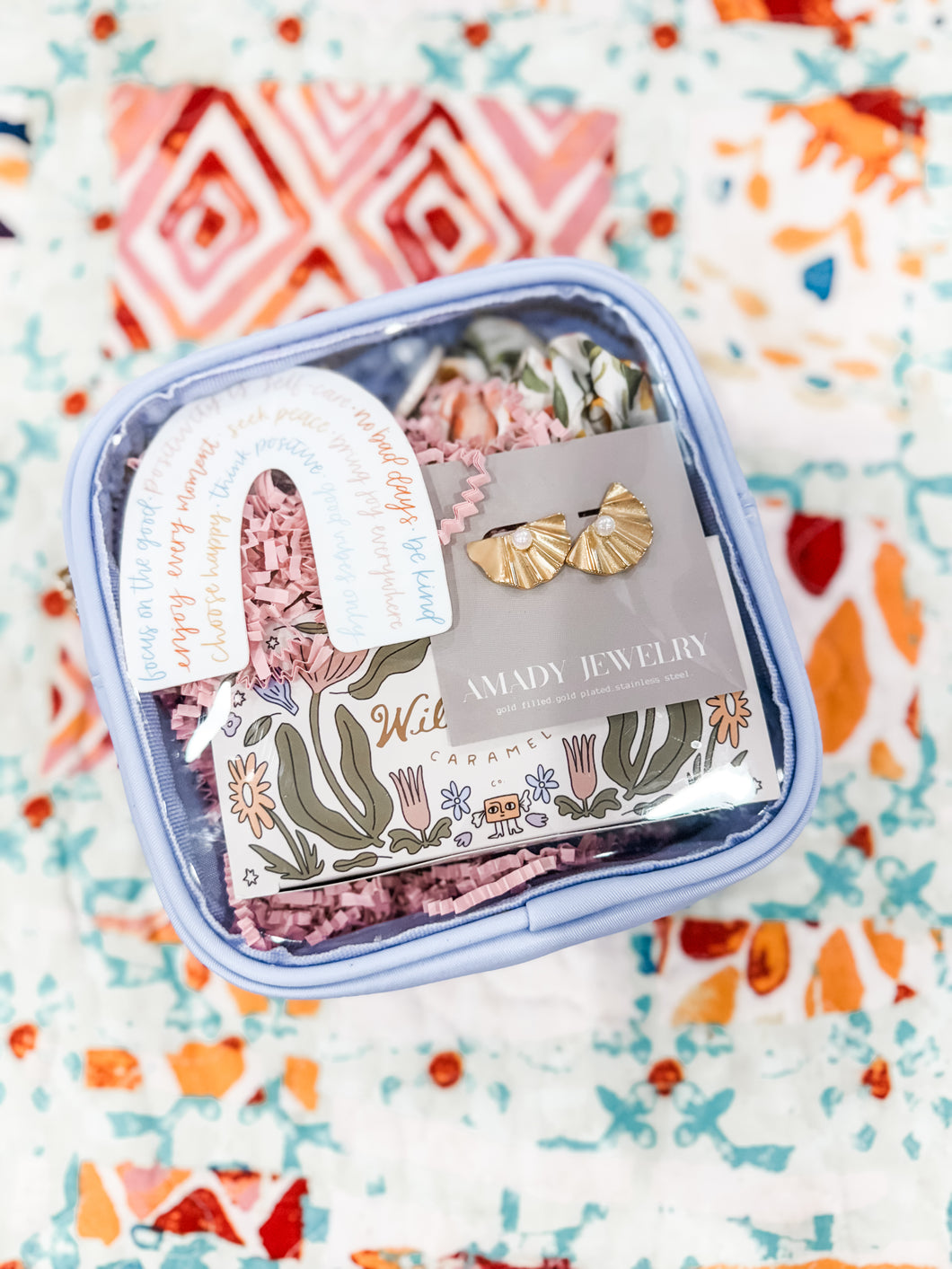 Periwinkle Zipper Gift Bundle