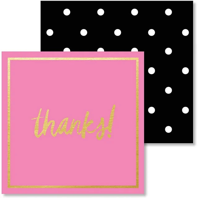 C.R. Gibson Thank You Greeting Card 2.75