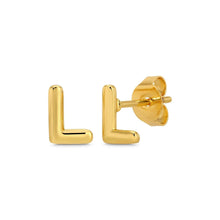 Load image into Gallery viewer, Assorted Initial Studs on Velvet
