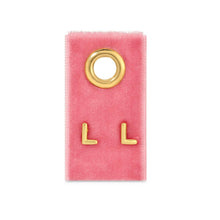 Load image into Gallery viewer, Assorted Initial Studs on Velvet
