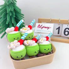 Load image into Gallery viewer, Crochet Jellycat Plush, Handmade gifts, Coconut juice
