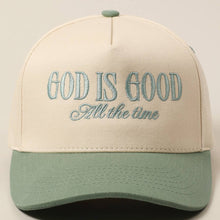 Load image into Gallery viewer, God Is Good All The Time Embroidery Trucker Hat
