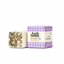 Load image into Gallery viewer, Lavender Bath Bomb- Calming Bath Soak
