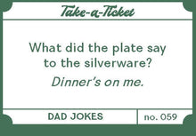 Load image into Gallery viewer, Take-a-Ticket: Dad Jokes
