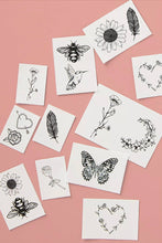 Load image into Gallery viewer, Embroidered Temporary Tattoo Pack
