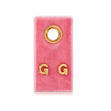 Load image into Gallery viewer, Assorted Initial Studs on Velvet
