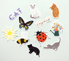 Load image into Gallery viewer, White Cat Sticker
