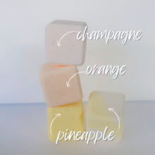 Load image into Gallery viewer, Pineapple Mimosa Bath Bomb Set - Bubbly Bathtub Cocktails
