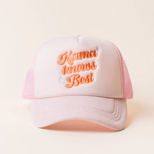Load image into Gallery viewer, Trucker Hat-Mama Knows Best
