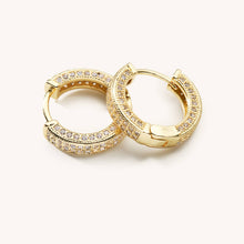 Load image into Gallery viewer, Winona Pave Hoops
