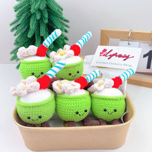 Load image into Gallery viewer, Crochet Jellycat Plush, Handmade gifts, Coconut juice
