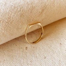 Load image into Gallery viewer, 18k Gold Filled Flat Top Ring
