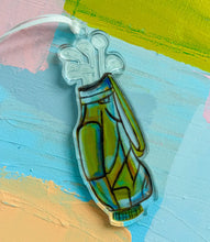 Load image into Gallery viewer, Golf Bag Acrylic Ornament
