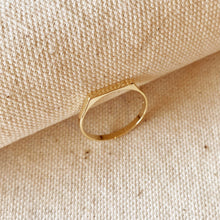 Load image into Gallery viewer, 18k Gold Filled Flat Top Ring
