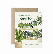 Load image into Gallery viewer, Loving Me &amp; My Plants Greeting Card
