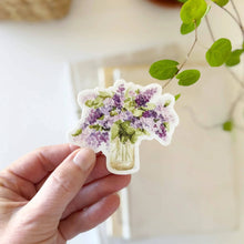Load image into Gallery viewer, Lilac bouquet sticker
