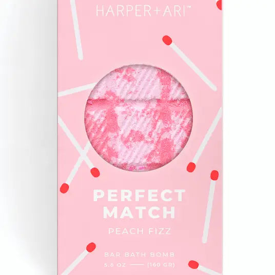 Perfect Match Peach Fizz Bath Bar