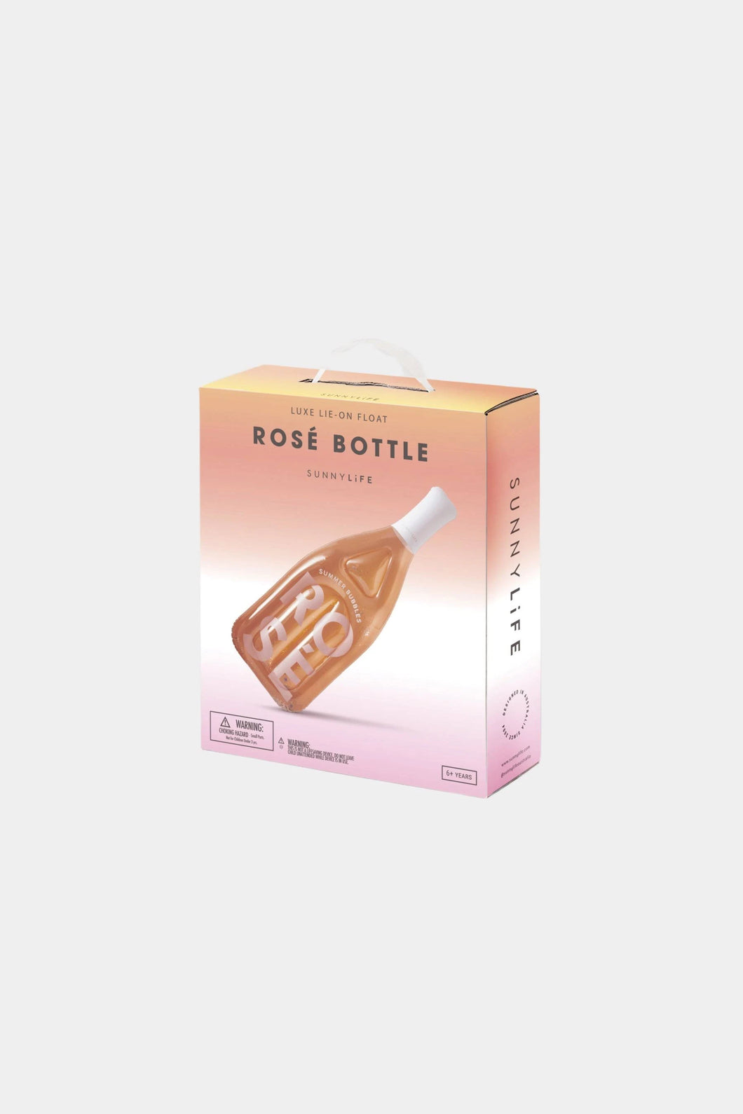 SunnyLife- Luxe Lie-on Float (Rosé Bottle)
