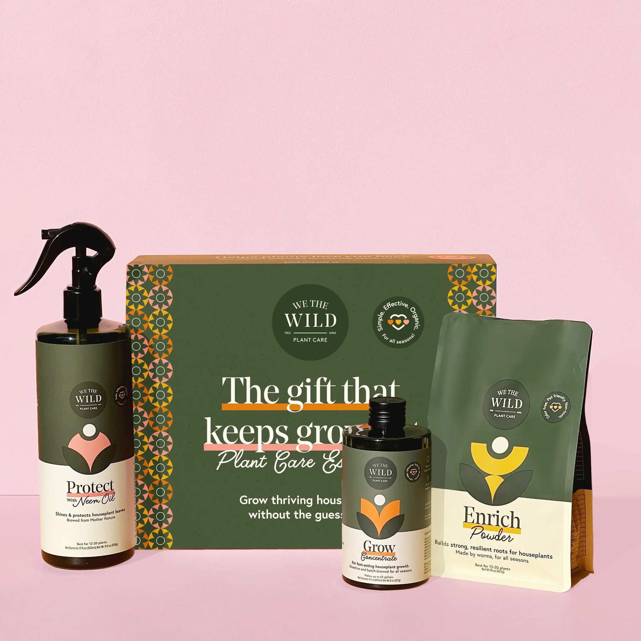 house plant kit gift Gift that Grows Essential Kit – Eden's Flower Truck + Eden's Botanicals