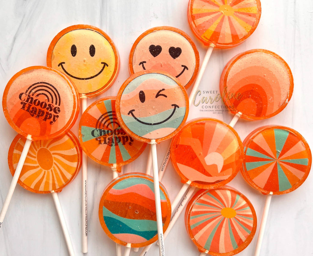 Choose Happy Lollipops (Peach Flavor)